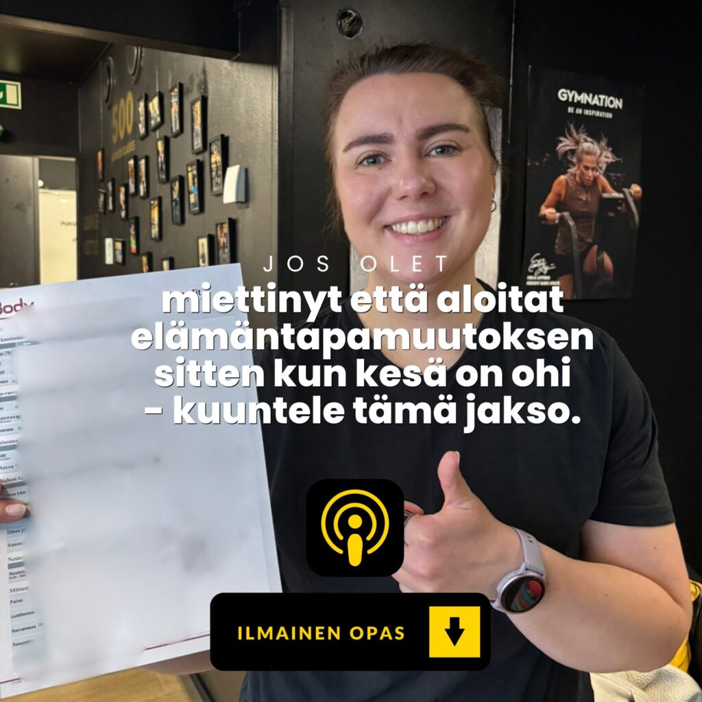 Elämäntapamuutos kestävästi — podcast-jakso CrossFit Iisalmen Elämä Kunnossa -sarjassa