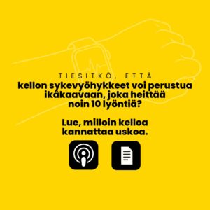 Syke treenin laadusta – älykellon tietojen tulkinta
