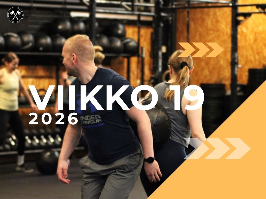 CrossFit treenit Iisalmi viikko 19