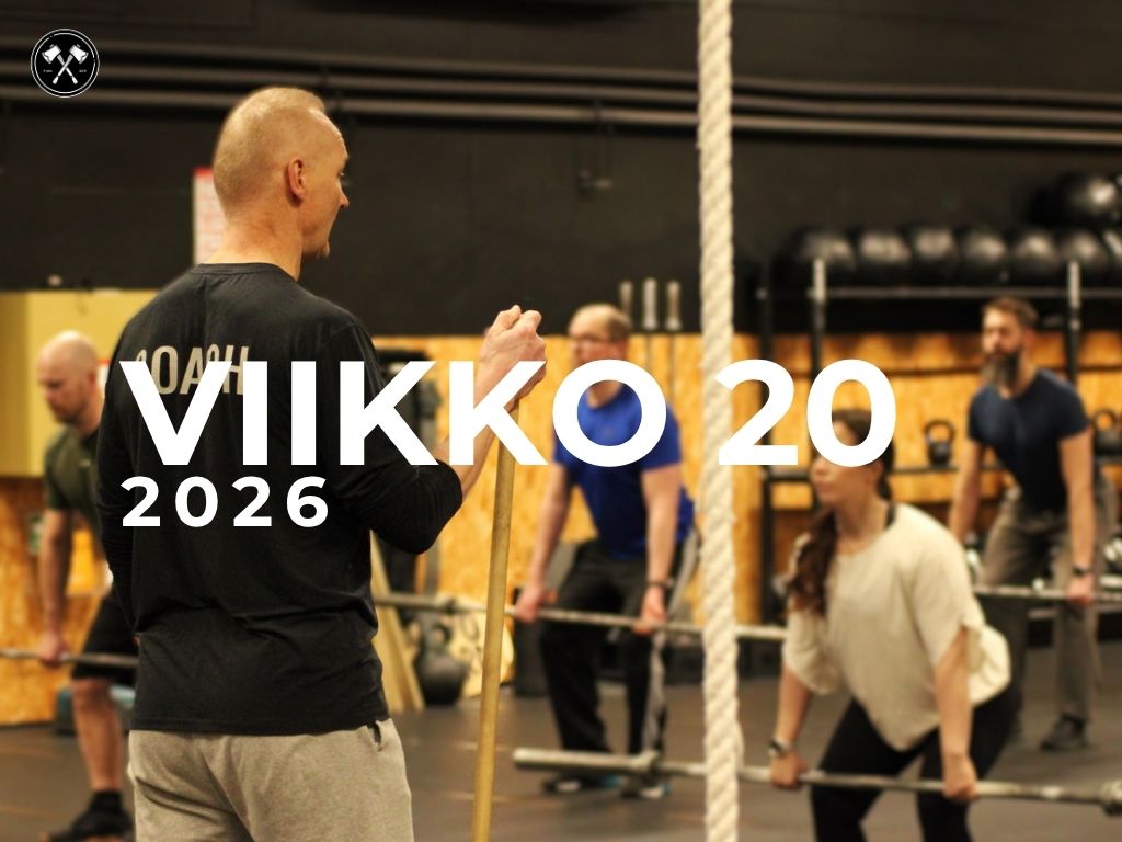 CrossFit treenit Iisalmi viikko 20