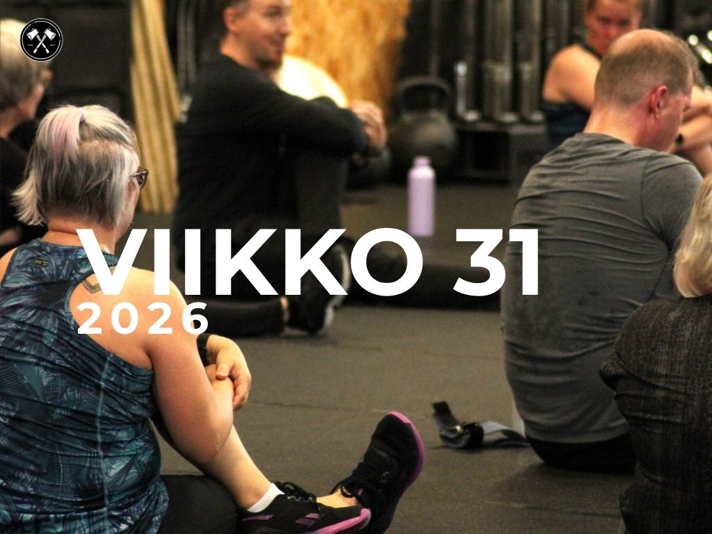 CrossFit treenit Iisalmi viikko 31 Ralph Hero WOD split jerk
